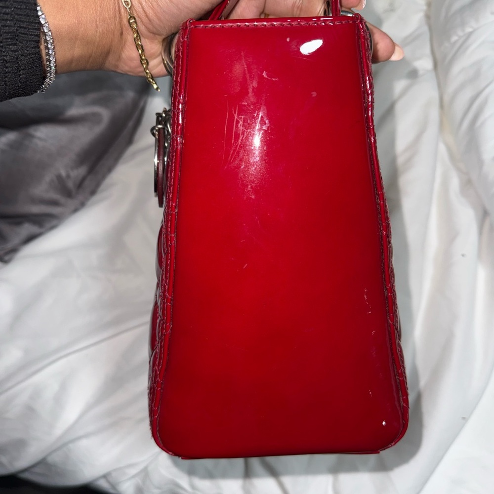 Medium Patent Lady Dior - Picture 5 of 14